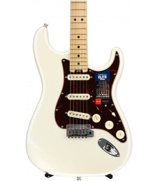 Olympic Pearl  Fender American Elite Stratocaster, Maple