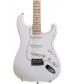 Pearl White  Squier Deluxe Strat