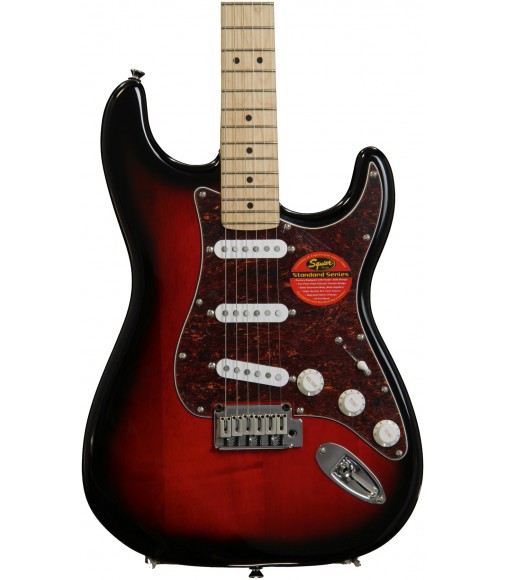 Antique Burst, Maple  Squier Standard Stratocaster