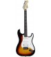 Brown Sunburst, Rosewood  Fender Standard Strat HSS