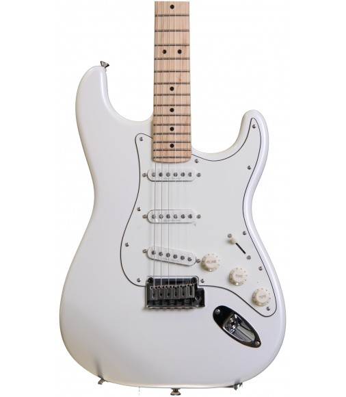 Pearl White  Squier Deluxe Strat