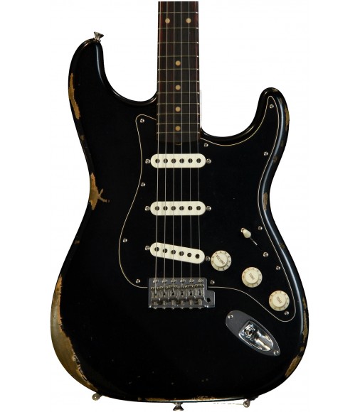 Black  Fender Custom Shop '59 Stratocaster Heavy Relic/Closet Classic Mix