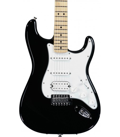 Black, Maple  Fender Standard Strat HSS