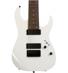 White  Ibanez RG8 8-String Guitar