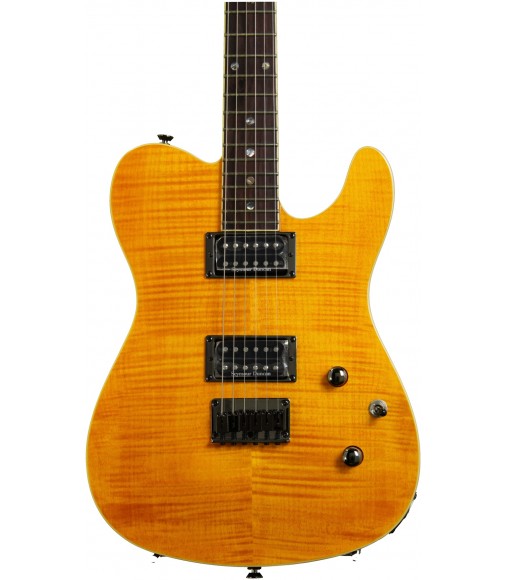 Amber  Fender Custom Telecaster FMT HH