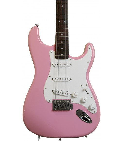 Pink  Squier Bullet Strat