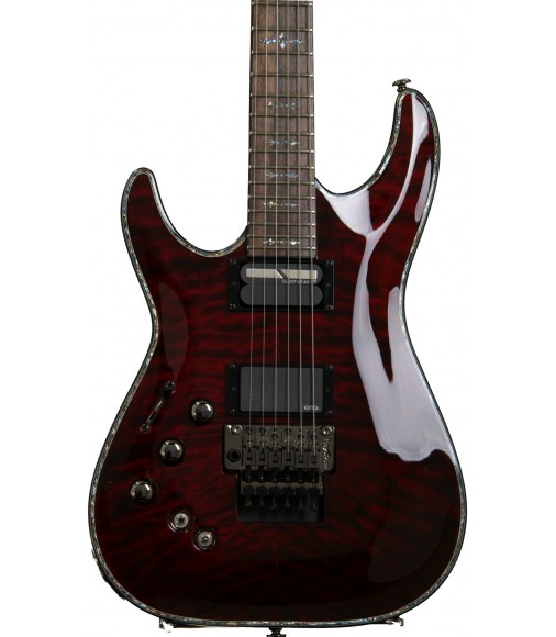 Black Cherry, Lefty  Schecter Hellraiser C-1 FR-S BCH Left Hand