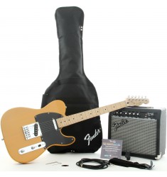 Butterscotch Blonde  Squier Affinity Tele Pack with Frontman 15G Amplifier