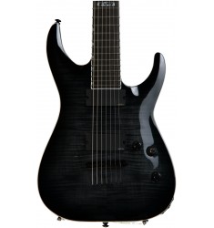 See Thru Black Sunburst  ESP LTD MH-417B 7-string Baritone