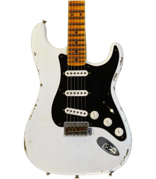 Opaque White Blonde, Shattered Journeyman Relic  Fender Custom Shop Ancho Poblano Stratocaster