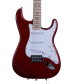 Candy Apple Red, Maple  Fender Standard Stratocaster