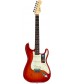 Aged Cherry Burst, Ash Body  Fender American Elite Stratocaster, Rosewood