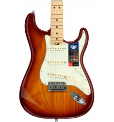 Tobacco Sunburst, Ash Body  Fender American Elite Stratocaster, Maple