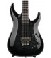 Trans Black Burst  Schecter Hellraiser Hybrid C-1 Floyd Rose & Sustaniac