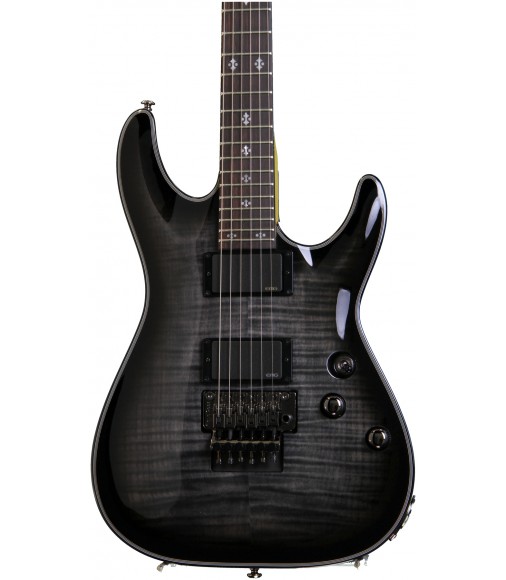 Schecter Damien Elite-6 Trans Black Burst, Floyd Rose 