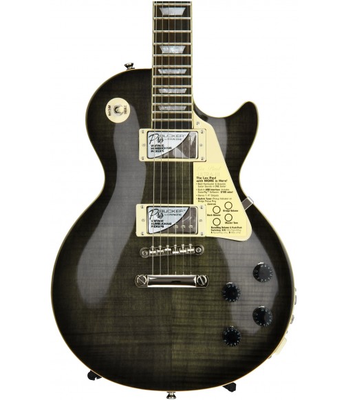 Midnight Ebony  Cibson C-Les-paul Ultra-III, Plek'd, Bone Nut Upgrade