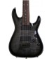 Schecter Damien Elite-7 Trans Black Burst 