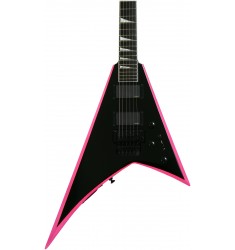 Black with Pink Bevels  Jackson RRXMG Rhoads