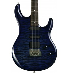 Blueberry Burst, Quilt Maple Top  Ernie Ball Music Man Luke III BFR, HSS