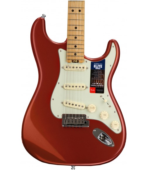 Autumn Blaze Metallic  Fender American Elite Stratocaster, Maple