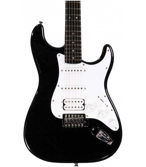 Black  Squier Bullet Strat with Tremolo HSS