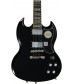 Ebony  Cibson Tony Iommi SG Custom Guitar