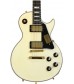 Classic Vintage White  Cibson Custom 1974 C-Les-paul Custom Reissue VOS