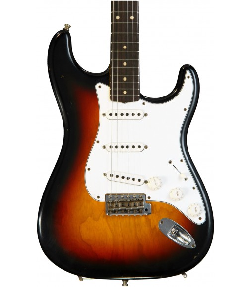 3-Color Sunburst, Rosewood Fingerboard  Fender Custom Shop 2015 Postmodern Stratocaster Journeyman Relic