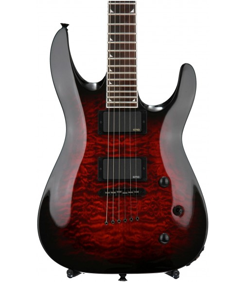 Trans Red Burst  Jackson SLATTXMGQ3-6 Soloist