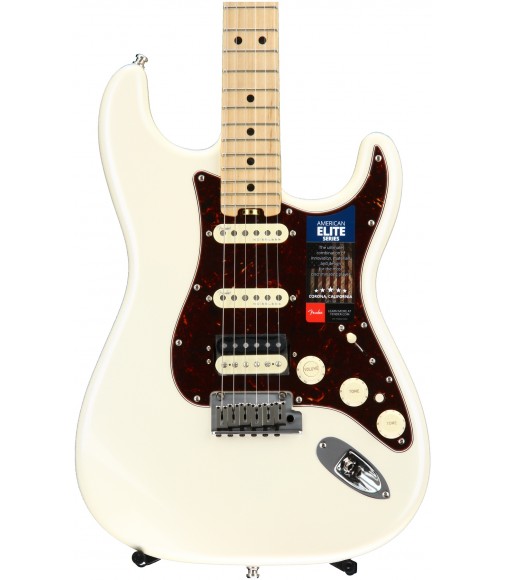 Olympic Pearl  Fender American Elite Stratocaster HSS, Maple