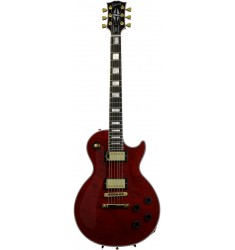 Wine Red  Cibson Custom C-Les-paul Custom