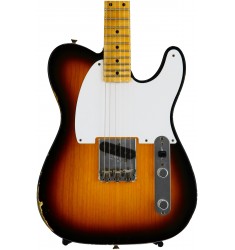 2-Tone Sunburst  Fender Custom Shop 1955 Relic Esquire 2015 Ltd. Ed.