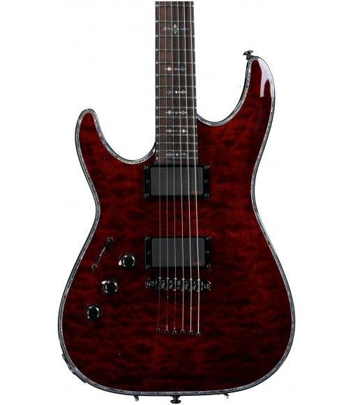 Lefty Black Cherry  Schecter Hellraiser C-1