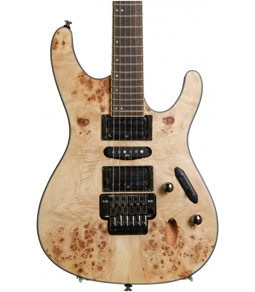 Poplar Burl Natural Flat  Ibanez S770PB