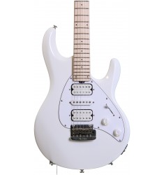 White  Ernie Ball Music Man Silhouette HSH