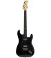 Black, Rosewood Fingerboard  Fender Standard Stratocaster HH