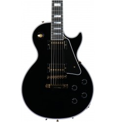 Ebony with Gold Hardware  Cibson Custom C-Les-paul Custom