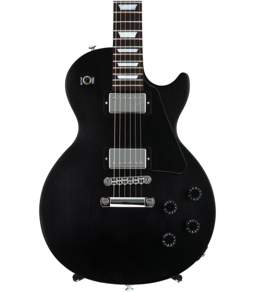 Satin Ebony, Chrome Hardware  Cibson C-Les-paul Studio Faded 2016, High Performance