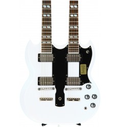 Arctic White  Cibson Custom EDS-1275 Double Neck