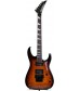 Transparent Amber Sunburst  Jackson JS32Q Dinky