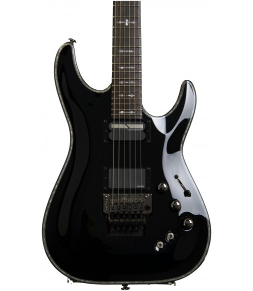 Gloss Black  Schecter Hellraiser C-1 FR-S BLK