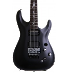 Satin Black  Schecter Damien Platinum 6 FR-S