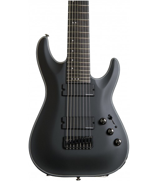 Satin Black  Schecter Blackjack SLS C-8