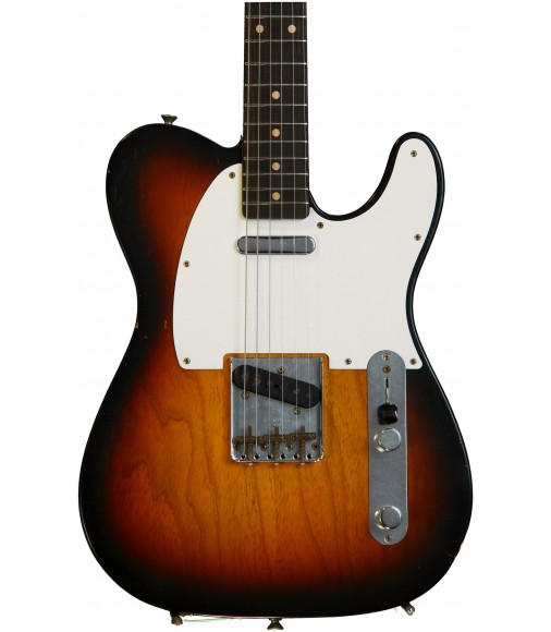 Faded Chocolate 3-Color Sunburst  Fender Custom Shop 1959 Telecaster, Journeyman Relic