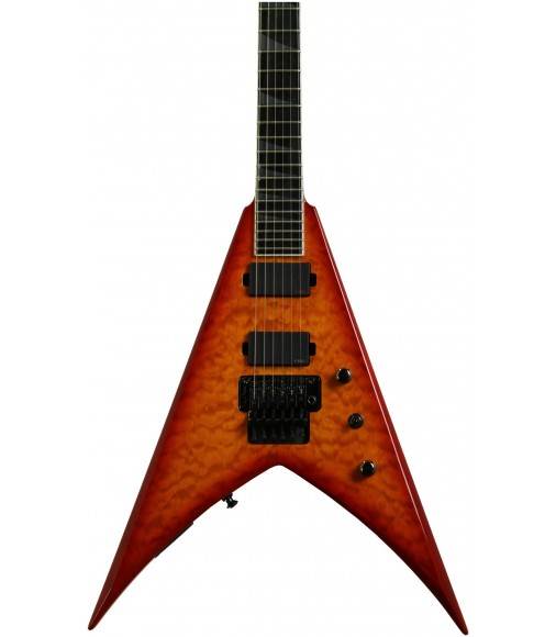 Amber Sunburst   Jackson KVMGQ Pro Series King V