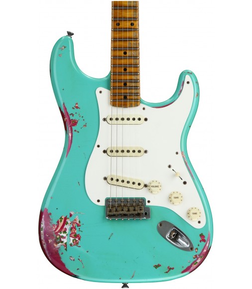 Seafoam Green over Pink Paisley  Fender Custom Shop 1957 Heavy Relic Stratocaster