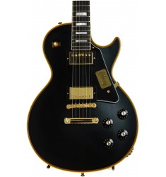 Ebony  Cibson Custom 1974 C-Les-paul Custom Reissue VOS