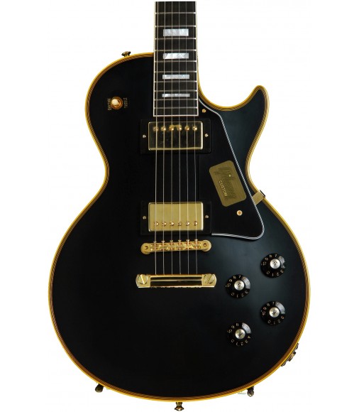 Ebony  Cibson Custom 1974 C-Les-paul Custom Reissue VOS