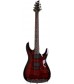 Crimson Red Burst   Schecter Damien Elite-6