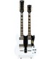 Arctic White  Cibson Custom EDS-1275 Double Neck